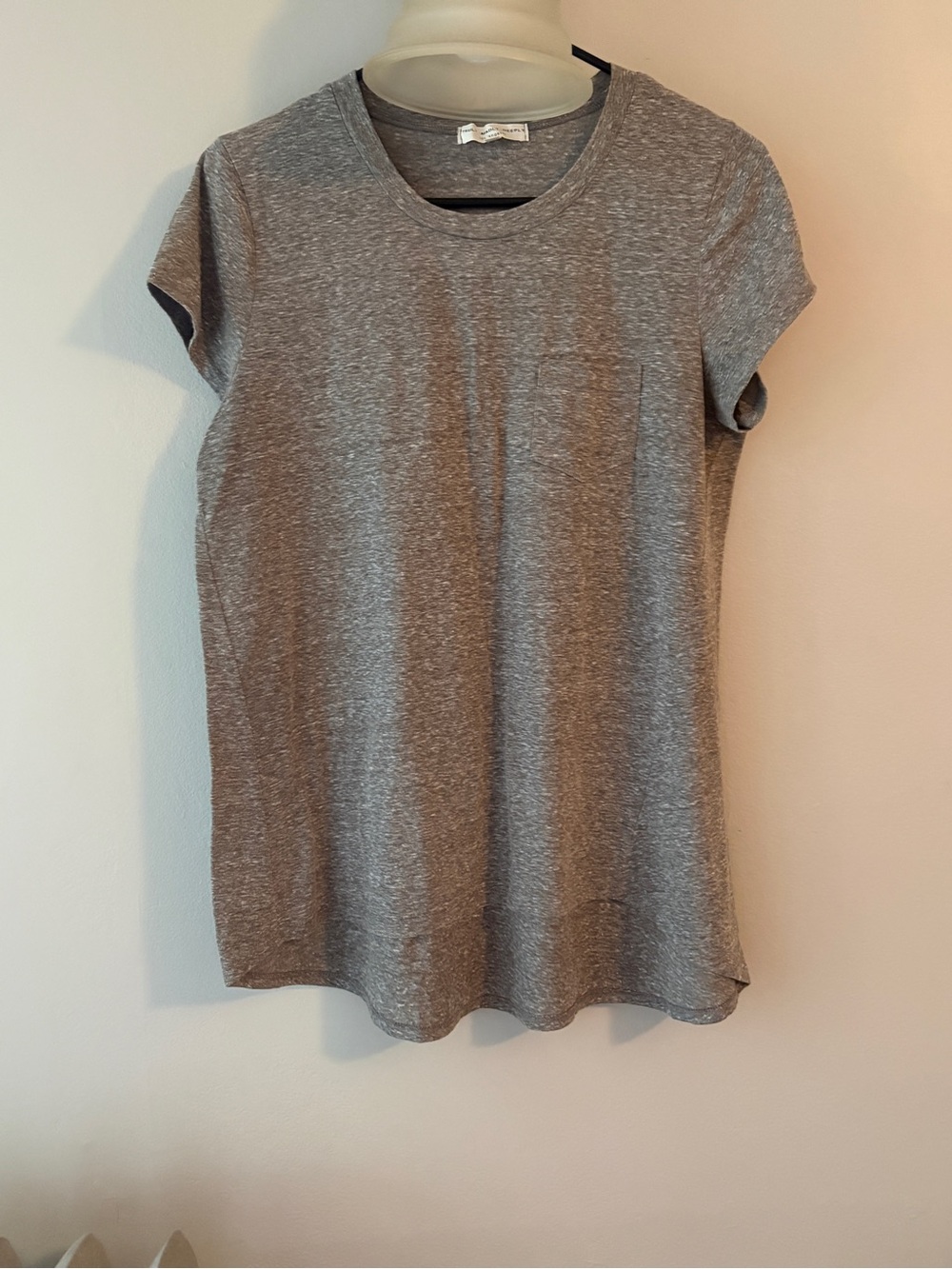 Truly Madly Deeply Heather Gray Short Sleeve Crew Tee